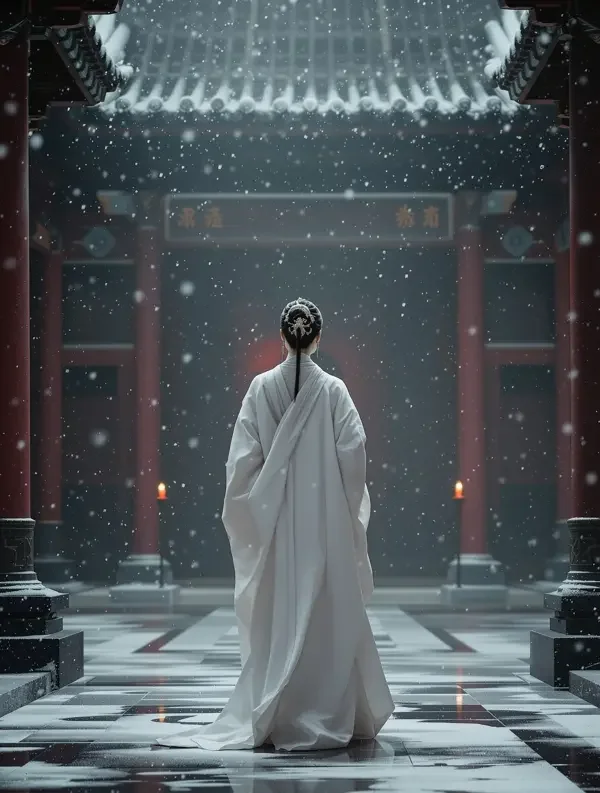 短剧掌家有女初长成竖版封面，古装题材，主演沈明棠